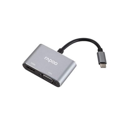 Rapoo-XD10V-USB-C-Multi-Function-Adapter-2-in-1