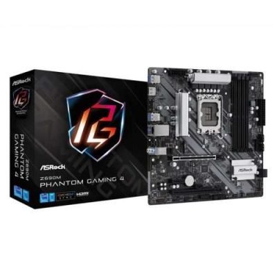 ASRock Intel Z690M Phantom Gaming 4 mATX Motherboard