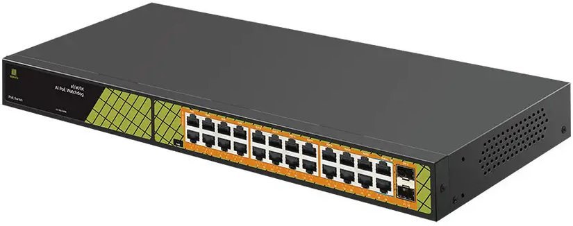 Genata 24+2 Port Gigabit PoE Switch GNT-P1026G6