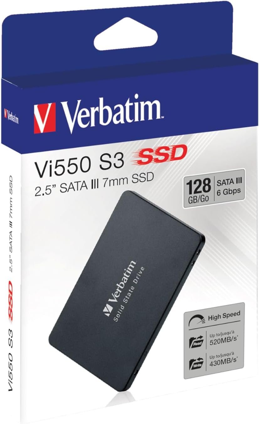 Verbatim 49350 128GB Vi550 SATA III 2.5”Internal SSD