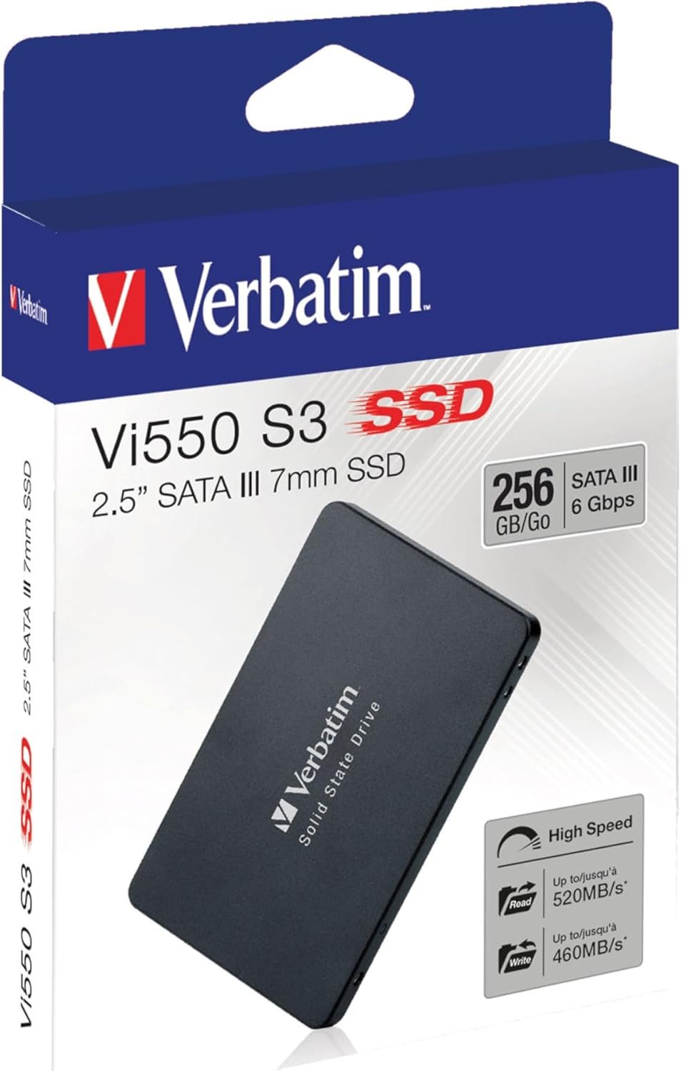 Verbatim 49351 256GB Vi550 SATA III 2.5” SSD