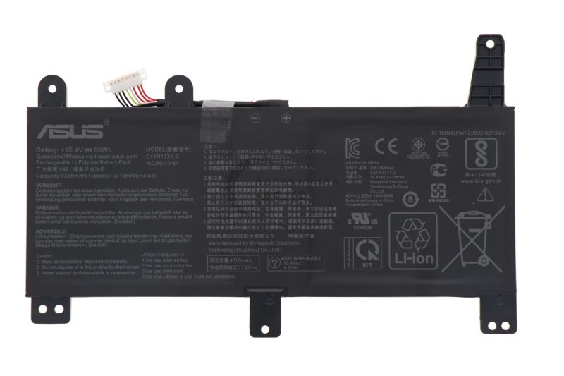 Asus model C41N1731-2 battery