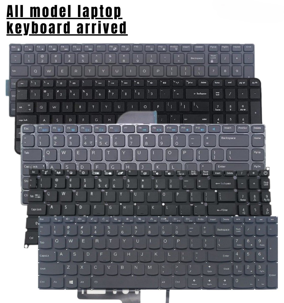 Dell Hp Acer Lenovo Asus Laptop Keyboard