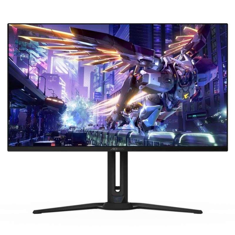 The Gigabyte AORUS FO32U2P EK is a 32-inch 4K OLED gaming monitor with a 240Hz refresh rate, ultra-fast response time, and stunning color accuracy. Perfect for competitive gamers seeking smooth, immersive gameplay and vibrant visuals.